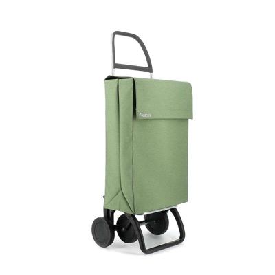 Winkelwagen Rolser Jean Tweed Groen 43 L