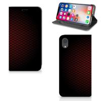Apple iPhone Xr | Hoesje met Magneet | Geruit Rood Apple iPhone Xr | Hoesje met Magneet | Geruit Rood