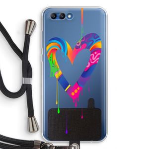 Melts My Heart: Honor 10 Transparant Hoesje met koord