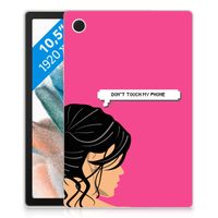 Samsung Galaxy Tab A8 2021/2022 Print Case Woman Don't Touch My Phone