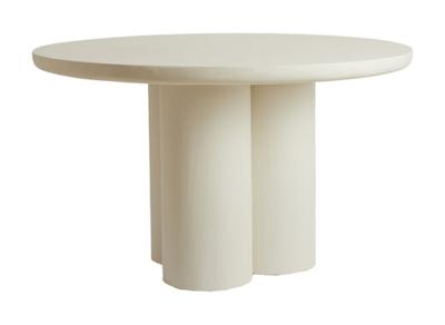 Light & Living Ronde Eettafel 'Mizuho' 130cm, kleur Crème