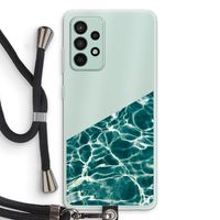Weerkaatsing water: Samsung Galaxy A52s 5G Transparant Hoesje met koord