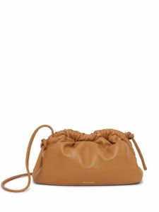 Mansur Gavriel mini pochette Cloud en cuir - Marron