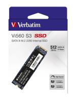 Verbatim Vi560 512 GB SATA M.2 SSD 2280 harde schijf M.2 SATA 6 Gb/s Retail 49363 - thumbnail