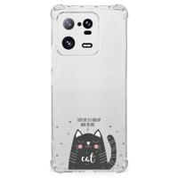 Xiaomi 13 Pro Stevig | Bumper Hoesje | Cat Good Day