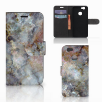 Huawei Nova Bookcase Marmer Grijs - thumbnail