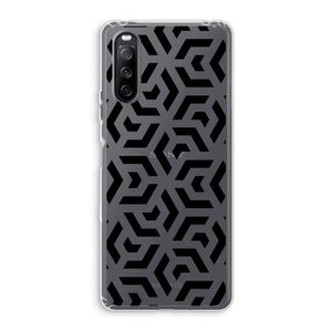 Crazy pattern: Sony Xperia 10 III Transparant Hoesje