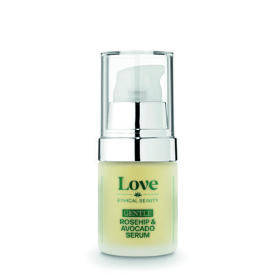 Love Ethical Beauty Skincare Gentle Rosehip & Avocado Serum 20ml Love Ethical Beauty Skincare Gentle Rosehip & Avocado Serum 20ml