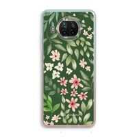 Botanical green sweet flower heaven: Xiaomi Mi 10T Lite 5G Transparant Hoesje