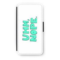 UHM, NOPE.: iPhone SE 2020 Flip Hoesje