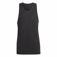 Heren Mouwloos T-shirt Adidas Base Zwart - Maat: M