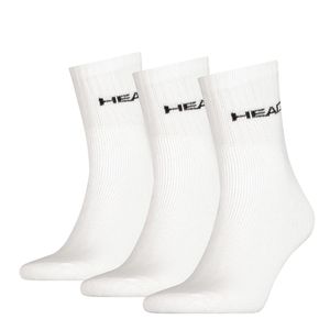 Head Short Crew Sock 3-pack White-43-46