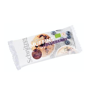 Muffin bosbessen glutenvrij bio