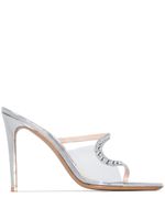 Alexandre Vauthier mules Ava Ghost 100 mm - Argent