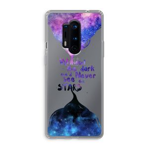 Stars quote: OnePlus 8 Pro Transparant Hoesje