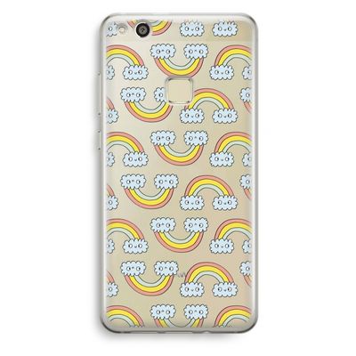 Regenboog: Huawei Ascend P10 Lite Transparant Hoesje