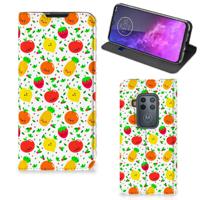 Motorola One Zoom | Flip Style Cover | Fruits