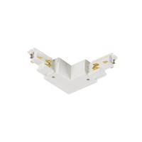 SLV VerstelbareS-Track L-connector DALI wit - 1007817