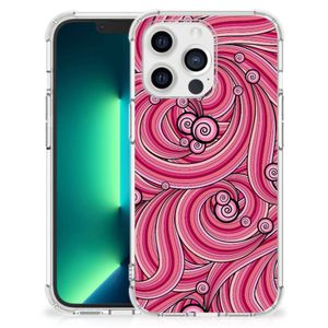 iPhone 13 Pro Max Back Cover Swirl Pink