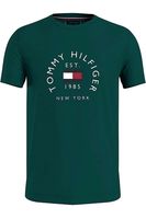 Tommy Hilfiger Slim Fit T-Shirt ronde hals jager, Motief