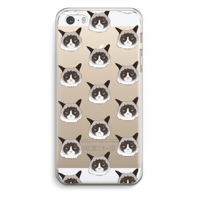 It's a Purrr Case: iPhone 5 / 5S / SE Transparant Hoesje