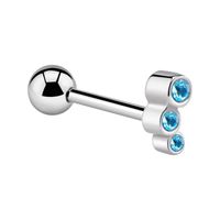 Staafje met accessoire Chirurgisch staal 316L Barbells