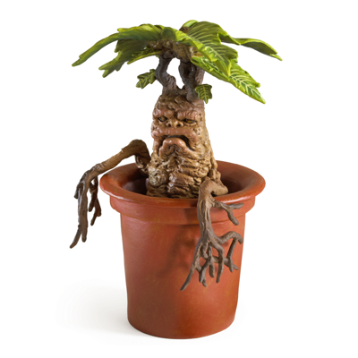 the Noble Collection Harry Potter Magical Creatures Mandrake