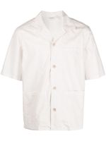 ASPESI chemise en coton à manches courtes - Tons neutres