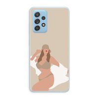 One of a kind: Samsung Galaxy A73 Transparant Hoesje