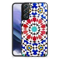 Samsung Galaxy S22 Plus Marmeren Print Telefoonhoesje Mozaïek