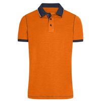 Casual heren poloshirt oranje 2XL  -