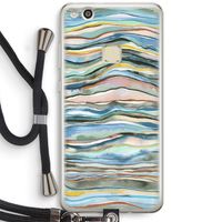 Watercolor Agate: Huawei Ascend P10 Lite Transparant Hoesje met koord