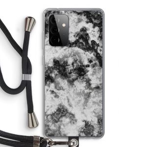 Onweer: Samsung Galaxy A72 5G Transparant Hoesje met koord