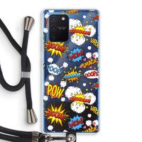 Pow Smack: Samsung Galaxy Note 10 Lite Transparant Hoesje met koord