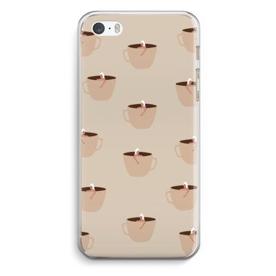 Morning coffee: iPhone 5 / 5S / SE Transparant Hoesje