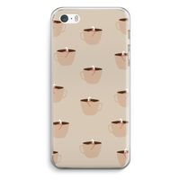 Morning coffee: iPhone 5 / 5S / SE Transparant Hoesje