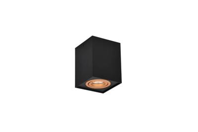 Trio PlafondlampBiscuit vierkant zwart - 613000180