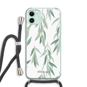 Branch up your life: iPhone 11 Transparant Hoesje met koord