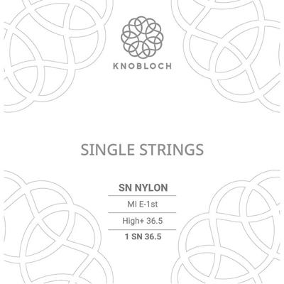Knobloch 1SN36.5 SN Nylon Losse E1-Snaar High+ Spanning