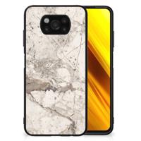 Xiaomi Poco X3 | X3 Pro Marmeren Print Telefoonhoesje Marmer Beige
