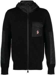 Moncler Grenoble veste zippée à capuche - Noir