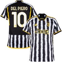 Juventus Shirt Thuis 2023-2024 + Del Piero 10