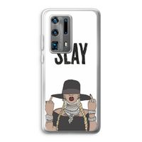 Slay All Day: Huawei P40 Pro Plus Transparant Hoesje