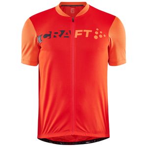 Craft Core Endurance lumen fietsshirt korte mouw rood heren XL