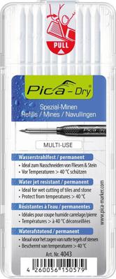 Pica 4043 Dry Navulling waterbestendig wit - PI4043
