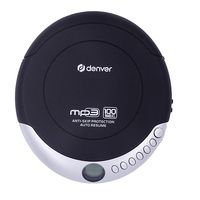 Denver DMP-391 Draagbare CD-speler - 14x15x2,5cm - Zwart - thumbnail