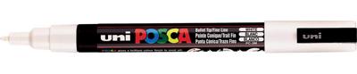 Uni POSCA paintmarker PC-3M, 1,5 mm, wit