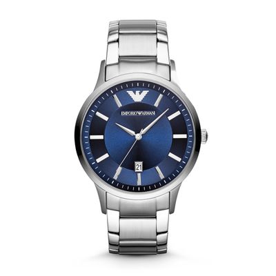 Armani Bandschakels AR2477 / 11xxxx - Staal - (2 stuks)