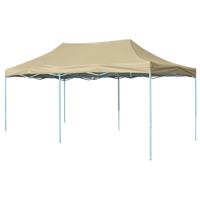 VidaXL Vouwtent pop-up 3x6 m crèmewit