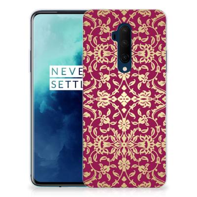 Siliconen Hoesje OnePlus 7T Pro Barok Pink
